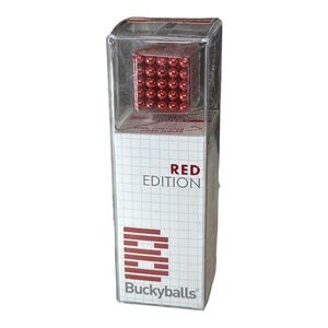 Buckyballs Chromatics Rare Earth Magnetic Red Edition Magnetic Toy